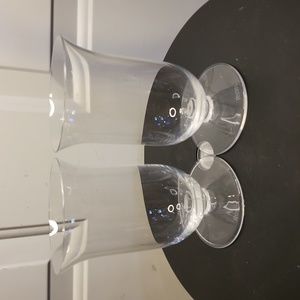 Pair of Riedel Crystal Whiskey Glasses 4.5"